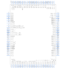 STM32H743VIT6 PCB Symbol